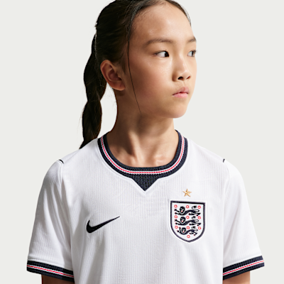 England National Team 2026 Stadium Home Big Kids' Nike Dri-FIT